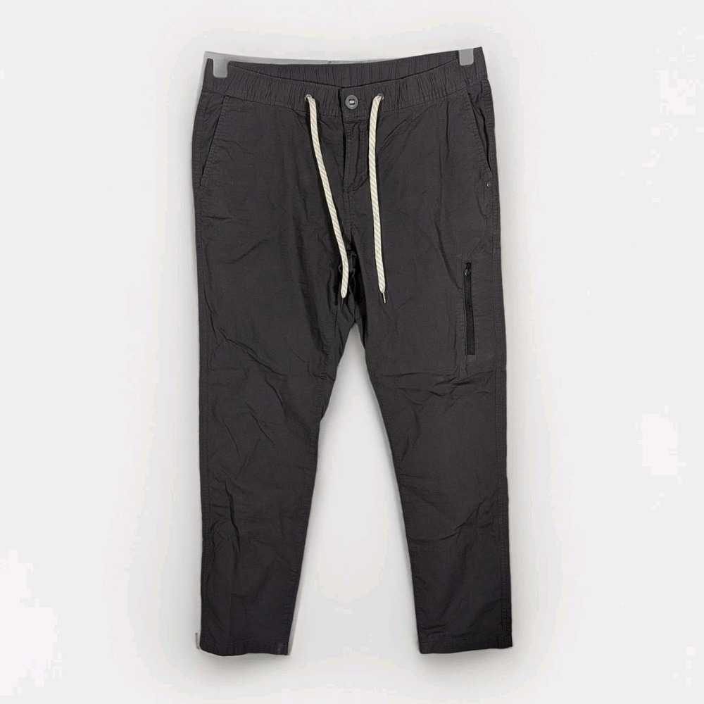 Vuori Ripstop Pants Women's Medium Charcoal Hiking Stretch Climbing Activewear